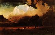 Albert Bierstadt Mount Adams, Washington oil painting on canvas